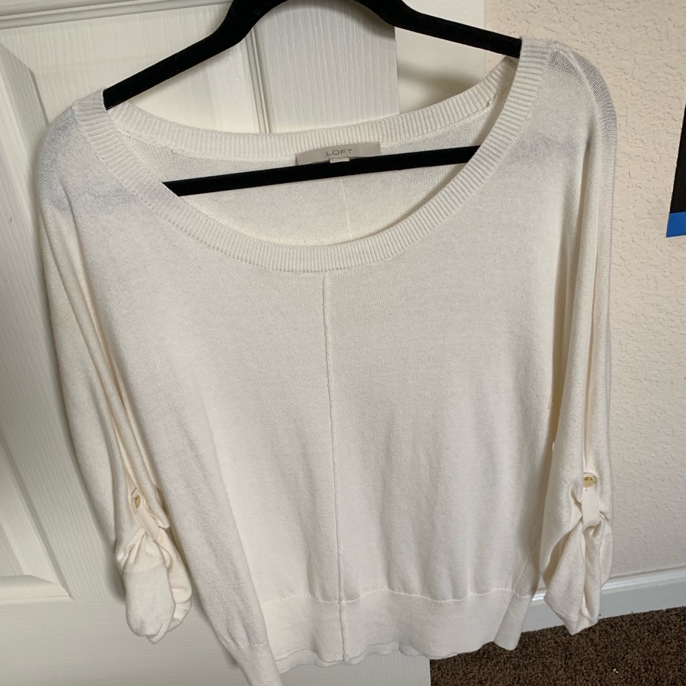 LOFT lightweight sweater, new size L